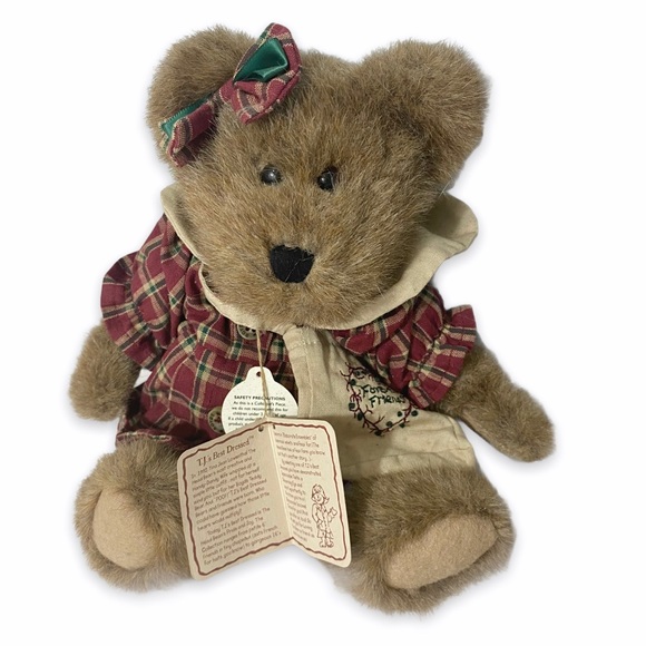 2 10” Boyds Bears Stuffed Animals - Picture 3 of 8